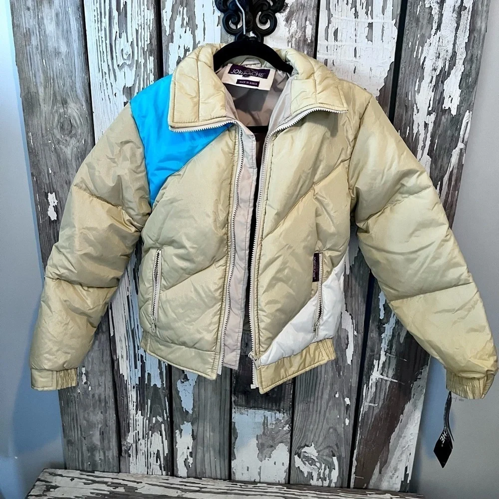 80’s jordache ski jacket NWT kids size medium Vintage